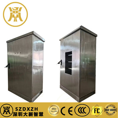 Buy IP55 2 Compartments Outdoor Power Cabinet With Anti Theft Three Point Lock online manufacture
