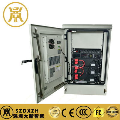Buy Mining Site Galvanized Steel Battery Storage Cabinets With UPS And Lithium Battery For Backup online manufacture