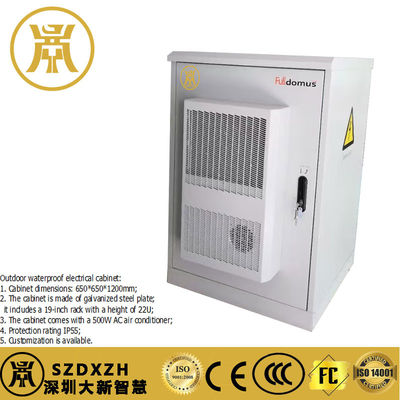 Buy 22U IP55 Waterproof Electrical Cabinet With 500W Air Conditioner Perfect For Outdoor Applications online manufacture