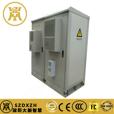 Buy 3 Compartments Energy Battery Storage Cabinet For Outdoor Power Station with Cooling online manufacture