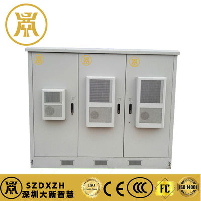 IP55-Rated Three-Compartment Outdoor Cabinet for Energy Storage & Remote Monitoring